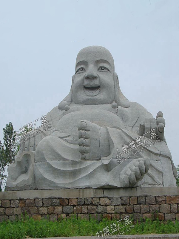 弥勒佛（青石）石雕像
